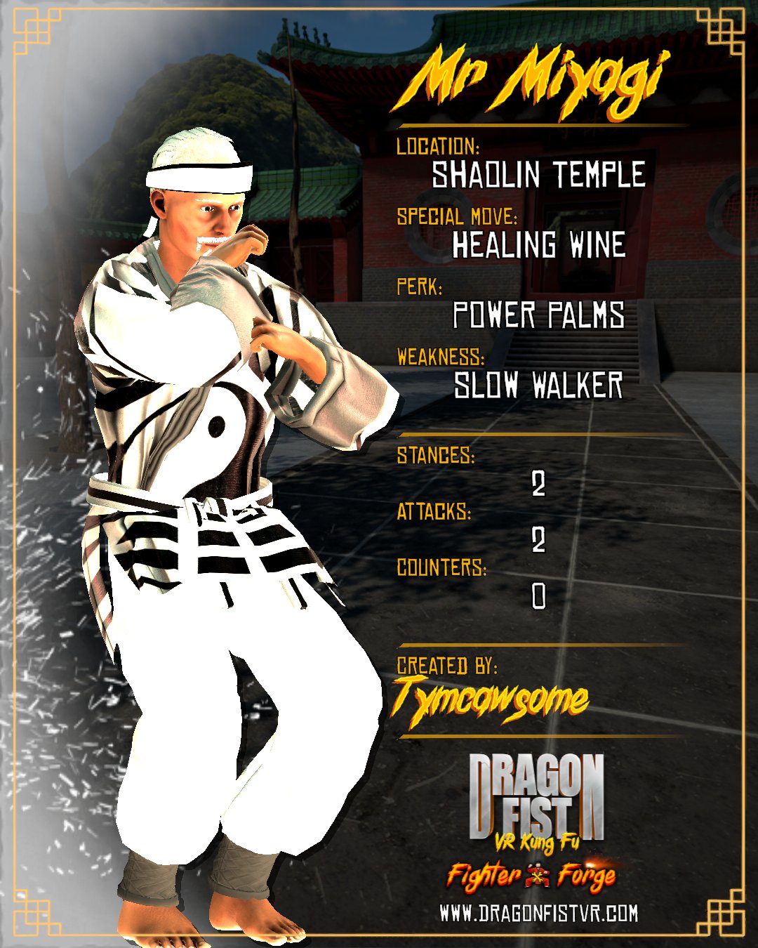 Mr Miyagi - Created By: Tymcawsome